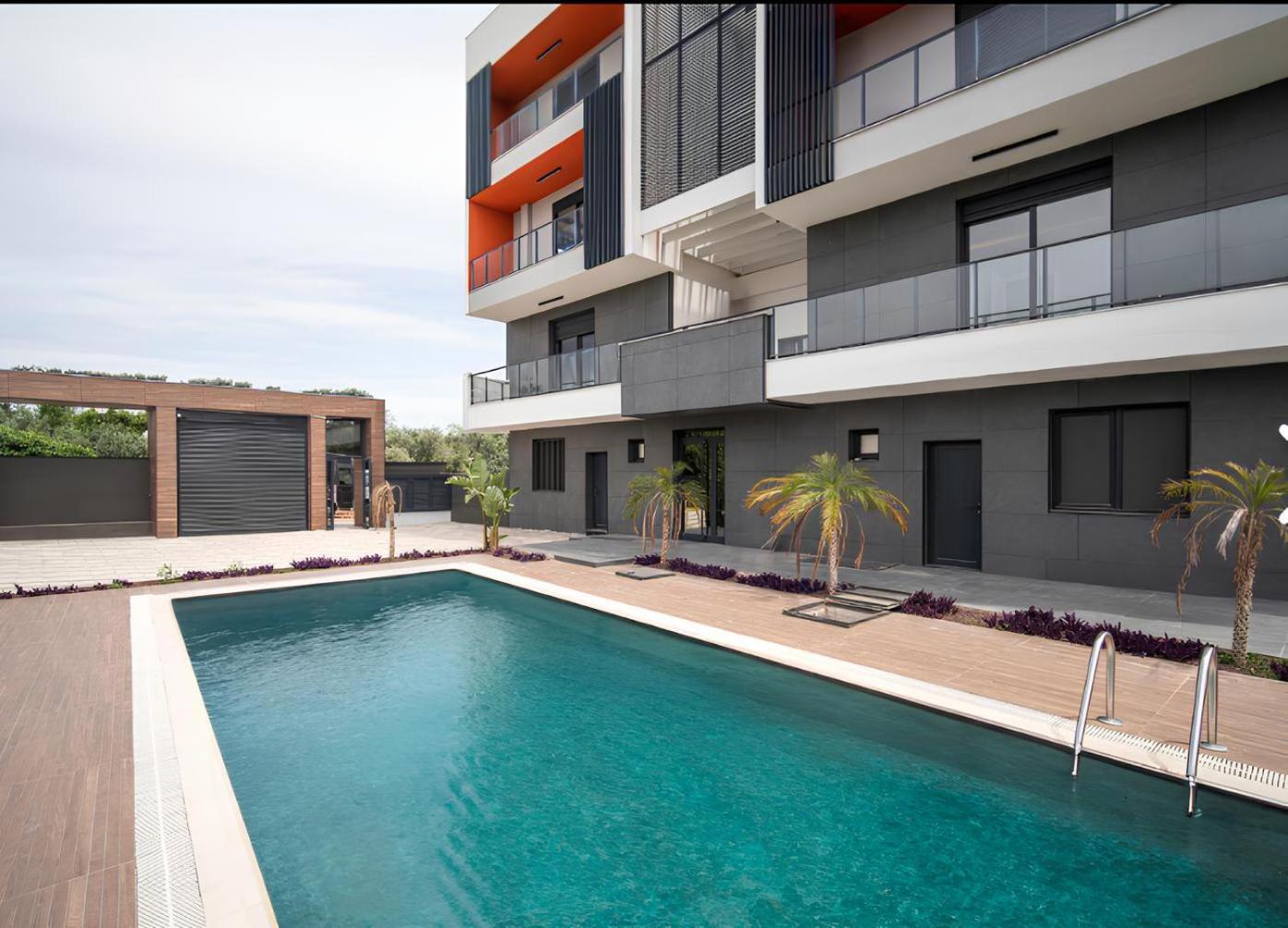 Antalya Havalimanina Yakin Havuzlu 1+1 Lux Daire المظهر الخارجي الصورة